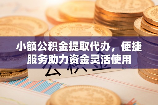大园小额公积金提取代办，便捷服务助力资金灵活使用
