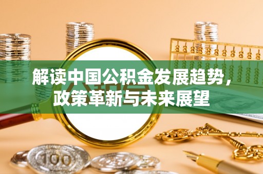 大园解读中国公积金发展趋势，政策革新与未来展望