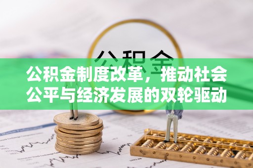 大园公积金制度改革，推动社会公平与经济发展的双轮驱动