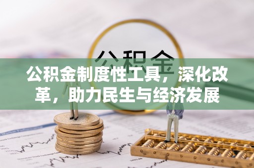 大园公积金制度性工具，深化改革，助力民生与经济发展